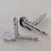 Creative Guitar, Violin Cufflinks, Fashionable Personalized Black White Musical Instruments, Unique Shirt, Suit Button_ipsvogv.com