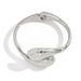 hot selling hug open bracelet bracelet personalized metal smooth symmetrical water drop spring buckle bracelet_ipsvogv.com