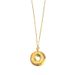Chinese Style Lucky Character Safety Buckle Titanium Steel Gold Exquisite Collarbone Chain, Niche Design Sense, Non_ipsvogv.com