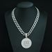 Hot Selling New Product Libra Disk Pendant Symbolizes The Principle Of Aesthetic Fairness, Hip-hop Cuban Necklace_ipsvogv.com