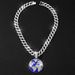 New Oil Drop Hip Hop Planet Earth Pendant Cuban Personalized Environmental Alloy Men's Necklace Jewelry_ipsvogv.com