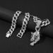 Chain Necklaces Hot Selling Grassland Animal Leopard Pendant Jewelry Hip Hop Personality Cool Leopard Pendant Jewelry_ipsvogv.com