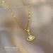 Ginkgo 【 】 Leaf Skirt Diamonds, Light Luxury Charm, Gorgeous Full Of Diamonds Necklace, Women's Versatile Clavicle 【 】 , Charm, Necklace,_ipsvogv.com