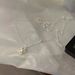 S Pure Silver Oval Pearl Necklace, Women's Ins, High-end, Light Luxury Temperament, Niche Design, Simple And Versatile_ipsvogv.com
