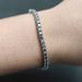 Niche Unique Gray Moissanite Bracelet S925 Sterling Silver Business Tennis Chain 3/4/5mm Hip Hop Dark Bracelet_ipsvogv.com