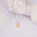 Meichen Solid Small Gold Brick With Double Sided Engraving Nafu Necklace For Women Mini Round Beads Titanium Steel Lock_ipsvogv.com