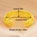 Dubai Hollow Bracelet Jewelry, Arabian Ethiopian Moon Embroidery Bracelet, Bride_ipsvogv.com