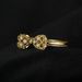 Three Dimensional Butterfly Gold Ring Micro Inlaid Zircon Fashion Jewelry_ipsvogv.com