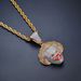 Unisex Hip Hop Jewelry Cosplay Classic Clown Pendant Micro Inlaid Zircon Trendy Dress Necklace_ipsvogv.com