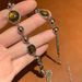 Unisex Cold Style Chain Necklace Ins Light Luxury Crystal Niche Design Clavicle Chain Necklace Accessories_ipsvogv.com