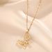 New Japanese And Korean Fashion Titanium Steel Necklace For Women, Light Luxury, Full Diamond, Butterfly, Niche,_ipsvogv.com