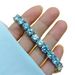 Hip Hop Round 8mm Multi-color Zircon Women's High Carbon Diamond Bracelet, Handmade Accessory_ipsvogv.com
