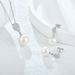 Zircon pearl earrings sterling silver 10mm pearl earrings earrings female jewelry_ipsvogv.com