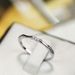 Cao Shi's New Slim With Exquisite Micro Inlaid Zircon Strip, Fashionable And Self Disciplined Personalized Tail Ring_ipsvogv.com