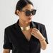 Wide Version Glossy Metal Collar Necklace Female, European And American Fashion Trend, Concave Shape Fashionable Collarbone Chain Chocker_ipsvogv.com
