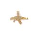 Unisex Alloy Game Peripheral AK Submachine Gun Cuban Chain Firearms Necklace Men's Hip Hop Hip Hop Style Sweater Chain_ipsvogv.com