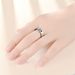 New Titanium Steel Couple Playing Card K Q Valentine's Day Ring Handicraft_ipsvogv.com