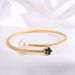 Unisex Versatile retro simple new stainless steel flower bracelet hot selling popular ins women's bracelet_ipsvogv.com
