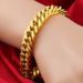 Zhongyi Jewelry 12mm Gold-Plated Classic Men's New Cuban Bracelet For Men_ipsvogv.com