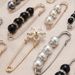 Pants Tight Waist Pin Trouser Waist Large Change Small Artifact Clothes Accessories Fixed Anti-running Brooch High-end Corsage Accessories_ipsvogv.com