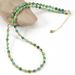 Exclusive 4 Cm Faceted Agate Natural Stone Necklace Clavicle Chain Simple Niche Ins Stacking_ipsvogv.com