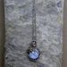 Moonstone Necklace, Female Personality, Leaf Wrapped Pendant, Bohemian Style Necklace_ipsvogv.com