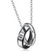 Men And Women's Jewelry Accessories Personality Hip Hop Titanium Steel Pendant Fashionable Couple Necklace Simple Jewelry_ipsvogv.com