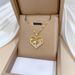 【 Titanium Steel 】 Love Pentagram Light Luxury Temperament Gorgeous Full Diamond Necklace Women's Versatile Collarbone_ipsvogv.com