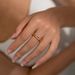 Titanium Steel Ring With A High-end Feel For Men And Women, Hollowed Out Star Studded Diamond Ring, Niche Design, No_ipsvogv.com