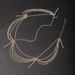 Multi layer rhinestone chain tassel bridal hair accessories headdress head chain female Hair accessories_ipsvogv.com