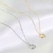 S Silver Cold Necklace 2020 Design Geometric Circle Temperament Female Ins Minimalist Clavicle Chain_ipsvogv.com