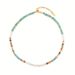 Women's Jewelry Colorful Natural Blue Turquoise Beaded Necklace Round Popular Style, Light Luxury, Niche Pearl, High End Simple Suit_ipsvogv.com