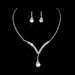 Yiwu Bride Jewelry Set Sparkling Diamond Water Drop Necklace And Earrings 630_ipsvogv.com