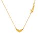 English Love Peach Heart Loveu Pendant Necklace For Women's Inns Minority Titanium Steel Collar Neckchain Jewelry P799_ipsvogv.com