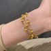 French Style Two Wear Eternal Night Star River Broken Gold Bracelet Fashion Cat Eye Stacked Necklace Jewelry_ipsvogv.com