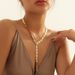 Woven Flat Snake Bone Chain Necklace Female European And American Fashionable Simple Cold Wind Catwalk Model Catwalk Collarbone Neck Chain Accessories_ipsvogv.com