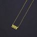 fashion lucky digital pendant 111-999 stainless steel necklace women's all-match clavicle chain ins style accessories_ipsvogv.com