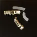 Real Gold Braces Punk Hip Hop Teeth Grillz Dental Mouth Fang Grills Up Bottom Tooth Cap Cosplay Party Rapper Jewelry_ipsvogv.com
