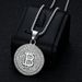 New West Coast Hip-Hop Style Titanium Steel Casting Vacuum Gold-Plated Bitcoin B Letter Pendant Necklace_ipsvogv.com