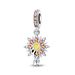 Women's Jewelry Tarot Star Moon Hourglass Pendant String Beads DIY Jewelry Accessories Bracelet Copper Plated Silver_ipsvogv.com