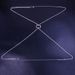 Creative Square rhinestone back chain nightclub sexy Body chain ins Wind jewelry Body chain_ipsvogv.com