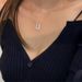 Light luxury high sense micro-inset zircon U-shaped necklace delicate temperament simple fashion niche collarbone chain everything neck chain_ipsvogv.com