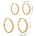 Unisex New Exaggerated Internet Celebrity Big Earrings Temperament Copper Crossing Micro Inlaid Zircon Double Row Diamond Earrings For Women_ipsvogv.com