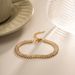 INS Internet Celebrity New Fashionable Gold-plated Multi-layer Claw Dia Stainless Steel Bracelet Trend Versatile_ipsvogv.com