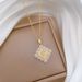 Pearl 【 】 Cross Light Luxury Charm Gorgeous Full Diamond Necklace Women's Versatile Clavicle Titanium Steel Chain 【 】_ipsvogv.com