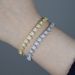 Chain & Link Bracelets Hip Hop New 7mm Heart Shaped Zircon Bracelet Fashion Trend Ladies Bracelet_ipsvogv.com