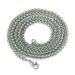 Hot selling men's fashionable gold necklace, thick flower basket chain, neutral, simple and versatile fox tail chain_ipsvogv.com