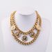 Jewelry Geometry Thick Chain Multi Layered Decoration Female Personality Relief Figure Pendant Tassel Necklace_ipsvogv.com