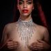 Fashion rhinestone tassel necklace luxurious sexy multi layer exaggerated versatile shining full diamond clavicle necklace_ipsvogv.com