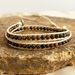 Bohemian Tiger Eye Stone Natural Stone Leather Rope Braided Bracelet Adjustable Simple All Match Couple Bracelet_ipsvogv.com